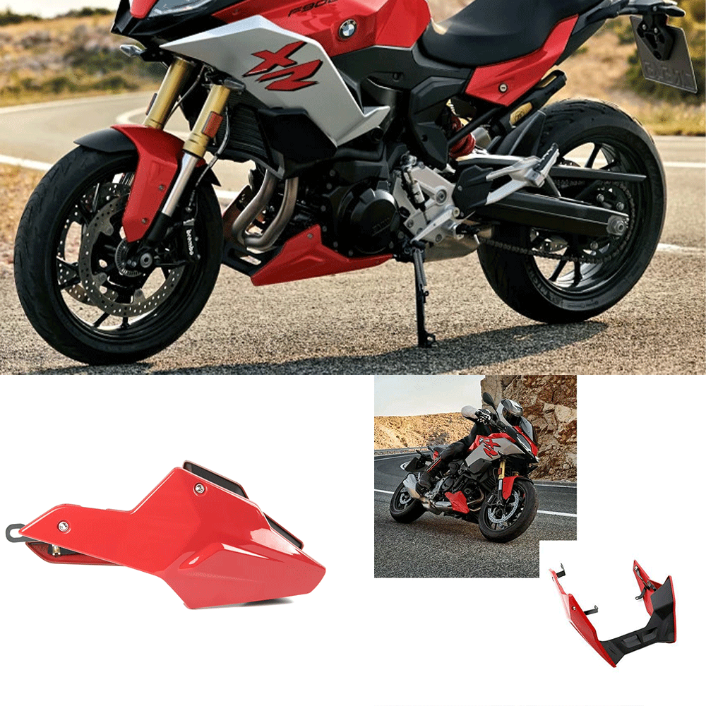 Le sabot moteur rouge pour moto BMW F900XR 2020 2024